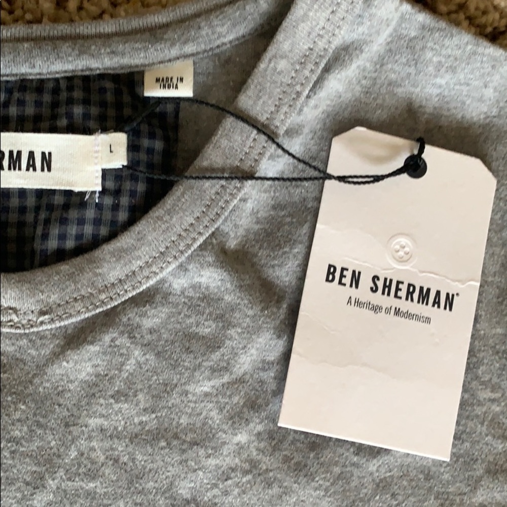 🤍HP! - 🆕 Men’s Ben Sherman Henley - Picture 3 of 6